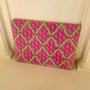 Vera Bradley Vision Board Pin Photo Collage Memo Bermuda Pink Girls Room Decor